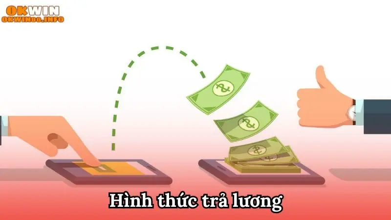 Hệ thống chủ yếu thanh toán lương bằng cách chuyển khoản ngân hàng