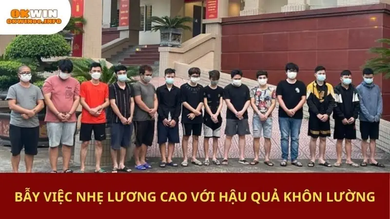 Bẫy việc nhẹ lương cao với hậu quả khôn lường